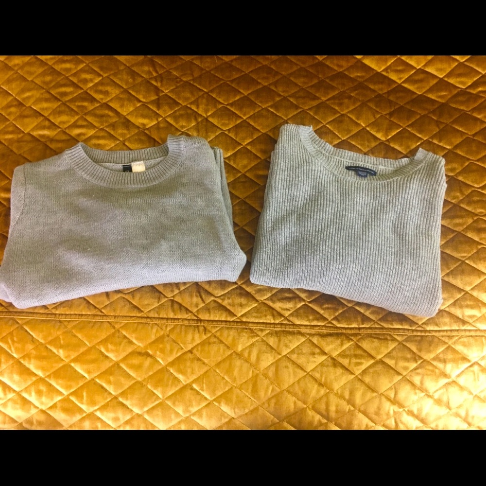 Gray sweater bundle